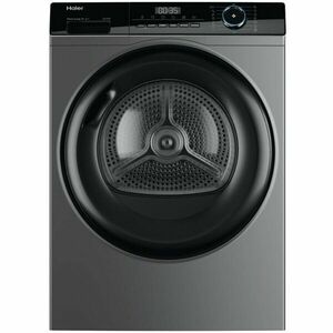 Uscator de rufe Haier HD90-A3939R-S, Pompa de caldura, 9 kg, 15 programe, Clasa A+++, antracit imagine
