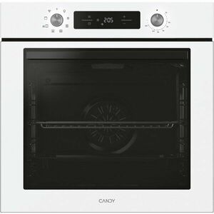 Cuptor incorporabil Candy Titanium CA6 NP3T2HTW, Electric, 78 litri, Curatare Hidrolitica, mod gatire: convectie + ventilare aer, 9 functii, Butoane Pushpull, Clasa A+, Alb imagine