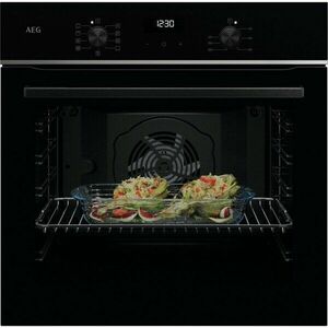 Cuptor incorporabil AEG TU5AB21FSB, Electric, SurroundCook, Autocuratare AquaClean, 72 l, Clasa A+, negru imagine