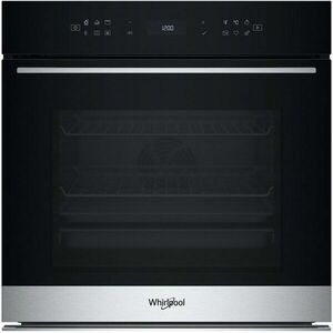 Cuptor incorporabil Whirlpool WOI78PT1SXA, Electric, Autocuratare pirolitica + hidrolitica, 73 l, Clasa A+, 6th Sense, inox imagine