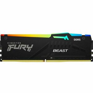 Memorie Kingston FURY Beast RGB 16GB DDR5 6000MHz CL30 imagine
