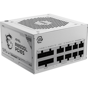 Sursa MSI MAG A850GL PCIE5 White, 80+ Gold, 850W imagine