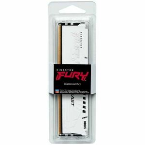 Memorie Kingston FURY Beast White 16GB DDR5 6000MHz CL30 imagine