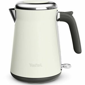 Fierbator Tefal Collection KI666AE0, 2400W, rezervor apa 1.7L, otel inoxidabil, filtru detasabil & lavabil, indicator nivel apa, oprire automata, depozitare cablu, alb imagine