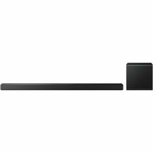Soundbar Samsung HW-QS700F, 3.1.2, Bluetooth, Wi-Fi, Subwoofer wireless, Wireless Dolby Atmos, HDMI eARC, Negru Titan imagine