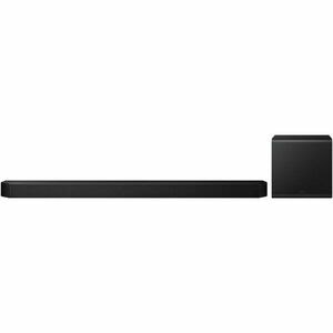 Soundbar Samsung HW-Q800F, 5.1.2, Bluetooth, Wi-Fi, Subwoofer wireless, Wireless Dolby Atmos, HDMI eARC, Negru imagine