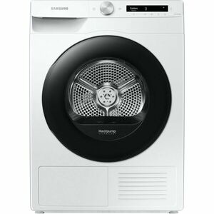 Uscator de rufe Samsung DV80T5220AW/S6, Pompa de caldura, 8 kg, Clasa A+++, AI Control, Usa reversibila, OptimalDry, Alb imagine