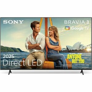 Televizor Sony BRAVIA 3 LED 43S39, 108 cm, Smart Google TV, 4K Ultra HD, Clasa E (Model 2025) imagine