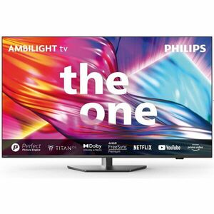 Televizor Philips AMBILIGHT tv LED 55PUS8919, 139 cm, Smart TV, Ultra HD 4K, 100 Hz, Clasa F (Model 2024) imagine