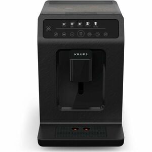Espressor automat Krups Evidence Eco Design EA8968E0, 1450W, 15 bari, 12 retete, rezervor cafea 260g, rezervor apa detasabil 2.3L, 3 trepte de temperatura, rasnita 5 trepte, oprire automata, negru imagine