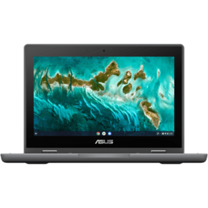 Laptop ASUS ChromeBook Flip CR1100FKA-BP0401, 11.6 inch 1366 x 768 Touchscreen, Intel Celeron® N5100 4 C / 4 T, 1.1 GHz - 2.8 GHz, 4 MB cache, 8 GB LPDDR4X, 64 GB SSD, Intel UHD Graphics, Chrome OS imagine