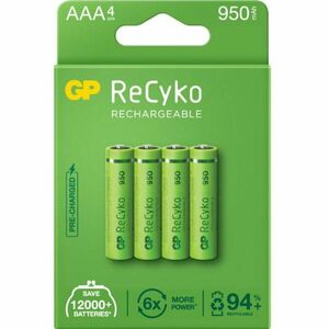 Acumulatori ReCyko 950mAh AAA (LR03) 1.2V NiMH, paper box 4 buc imagine