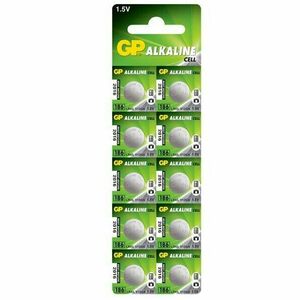 Baterie butoni (AG12/LR43) 1.5V alcalina, blister 10 buc imagine