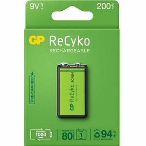 Acumulatori ReCyco 200mAh 9V NiMH, paper box 1 buc imagine