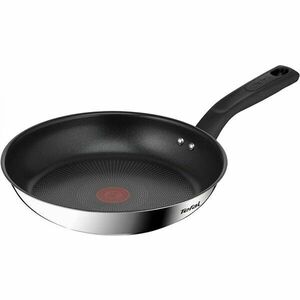 Tigaie Tefal Delicious, inductie, invelis antiaderent Titanium, indicator Thermo-Signal, maner nituit, inox, 24 cm, argintiu imagine