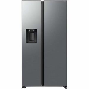 Side by side Samsung RS70F64KDTEO, 640 l, SmartThings AI Energy, Full No Frost, Mono & Metal Cooling, Dozator de apa/gheata, Compresor Digital Inverter, Clasa D, H 178.4 cm, Inox imagine
