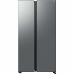 Side by side Samsung RS70F65QETEO, 659 l, SmartThings AI Energy, Full No Frost, Mono Cooling, Compresor Digital Inverter, Clasa E, H 178.4 cm, Inox imagine