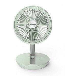 Ventilator pliabil HEINNER HMF-LC4000GR, baterie: 4000mAh, reincarcabil adaptor type-c, pliabil 180° - portabil si usor de depozitat, 4 trepte de viteza, control digital, verde imagine