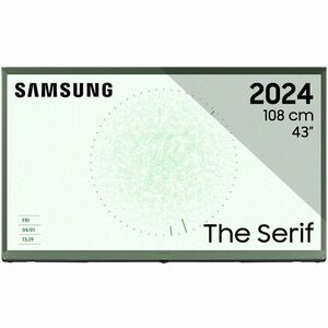 Televizor Lifestyle Samsung The Serif QLED 43LS01DB, 108 cm, Smart, 4K Ultra HD, Clasa G (2024) imagine
