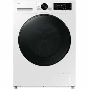 Masina de spalat rufe cu uscator Samsung WD90DG5B15BELE, Spalare 9 kg, Uscare 6 kg, 1400 RPM, Clasa D, AI Ecobubble, WiFi, Alb imagine