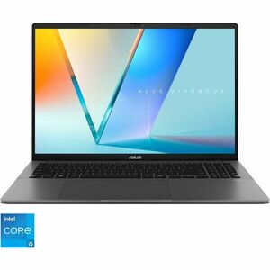 Laptop ASUS 16'' Vivobook S16 S3607VA, WUXGA 144Hz, Procesor Intel® Core™ i5-13420H (12M Cache, up to 4.60 GHz), 16GB DDR5, 1TB SSD, Intel UHD, No OS, Matte Gray imagine