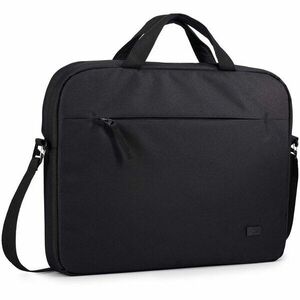Geanta Case Logic Invigo, pentru notebook de max. 14 iinch, 1 compartiment, buzunar frontal, waterproof, poliester, negru imagine