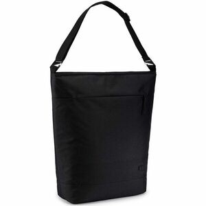 Geanta Case Logic Invigo pentru notebook de max 15.6 inch, convertibila, 1 compartiment, buzunar frontal , waterproof, nylon, Black imagine
