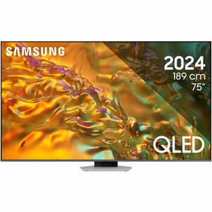 Televizor SAMSUNG QLED 75Q80D, 189 cm, Smart, 4K Ultra HD, 100 Hz, Clasa G (Model 2024) imagine