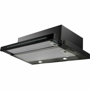 Hota telescopica incorporabila Franke Smart FSM 601 BK GL 2 , 60 cm, max 380 mc/h, Cristallo Nero imagine