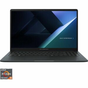 Laptop ASUS 15.6'' ExpertBook BM1 BM1503CDA, FHD, Procesor AMD Ryzen™ 5 7535U (16M Cache, up to 4.55 GHz), 8GB DDR5, 512GB SSD, AMD Radeon 660M, No OS, Gentle Grey imagine
