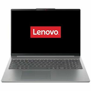 Laptop Lenovo IdeaPad Slim 5 16AKP10 cu procesor AMD Ryzen™ AI 5 340 pana la 4.8GHz, 16 2.8K, OLED, 120Hz, 32GB DDR5 RAM, 1TB SSD, AMD Radeon™ 840M Graphics, No OS, Luna Grey imagine