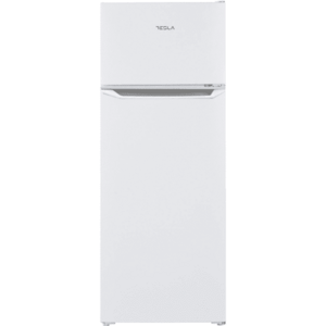 Frigider cu doua usi Tesla RD2101EH, 206 l, Clasa E, Iluminare LED, H 142.6 cm Alb) imagine