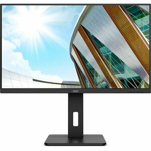 Monitor LED AOC U32P2 31.5 inch 4 ms Negru 60 Hz, negru imagine