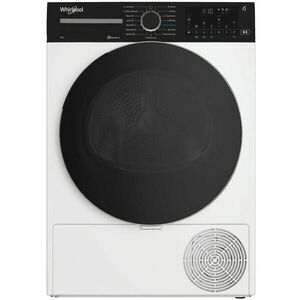 Uscator de rufe Whirlpool WP C8 WBS EE, 6th Sense, Pompa de caldura, 8 kg, 15 programe, Clasa A+++, alb imagine