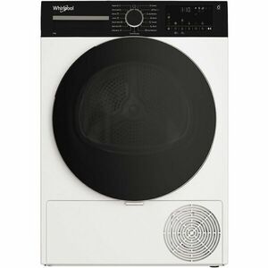 Uscator de rufe Whirlpool WPS D8 WBS EE, 6th Sense, Pompa de caldura, 8 kg, 15 programe, Clasa A++, alb imagine
