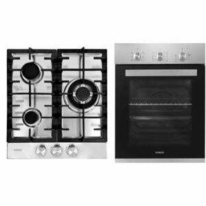 Pachet Incorporabil Samus Cuptor incorporabil SC456GTXV, 43 L, 6 Functii + Plita incorporabila PSG-43SX1, 3 Arzatoare, Gratare fonta imagine