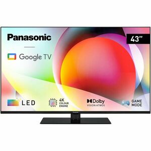 Televizor Panasonic LED TN-43W70AEZ, 108cm, Smart Google TV, 4K Ultra HD, Clasa E (Model 2024) imagine