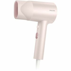 Uscator de par Philips BHD321/50, 1600W, ingrijire cu ioni, 2 setari de viteza, 2 setari de temperatura, cap de coafare, Roz imagine