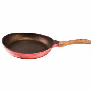 Tigaie Neoklein FP24, diametru 24 cm, aluminiu turnat, invelis anti-aderent, Rosu imagine