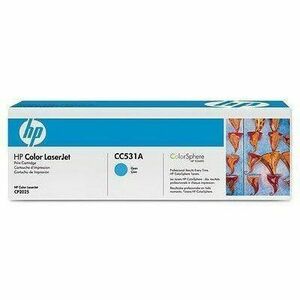 Toner CYAN NR.304A CC531A 2, 8K ORIGINAL LASERJET CP2025 CC531A imagine