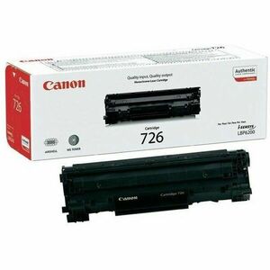 Canon Toner CRG726, Toner Cartridge for LBP6200d (2.100 pgs based ISO/IEC 19752) CR3483B002AA imagine