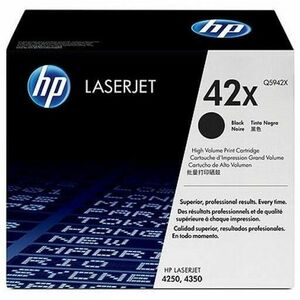 HP Q5942X Toner Black High-Volume Smart Print Cartridge for LaserJet 4250/4350 20000pgs Q5942X imagine