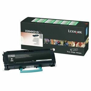 Toner Lexmark X264H31G, black, 9 imagine
