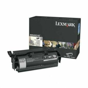 Toner Lexmark X654X31E, black, 36 k imagine