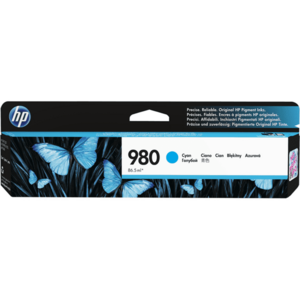 Cartus HP 980, 6600 pagini, Cyan imagine