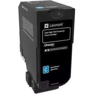 Toner Lexmark 74C2HCE cyan imagine