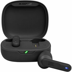 Casti audio in-ear JBL Wave Flex, True Wireless, Bluetooth, Deep Bass, Negru imagine