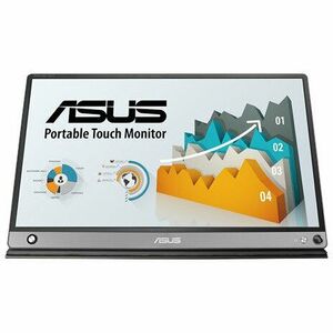 Monitor LED ASUS ZenScreen MB16AHP 15.6 inch 5 ms Argintiu 60 Hz imagine