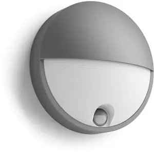 Aplica exterior cu senzor Capricorn 1x6W Led, Antracit imagine
