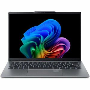 Laptop Acer Swift Go 14 AI OLED SFG14-64-R686 cu procesor AMD Ryzen™AI 7 350 pana la 5.0GHz, 14'', WUXGA, OLED, 32GB LPDDR5X RAM, 1TB SSD, AMD Radeon™ 860M, Windows 11 Home, Sparkly Silver imagine